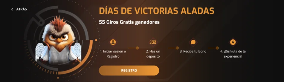 55 giros gratis ganadores hugo casino