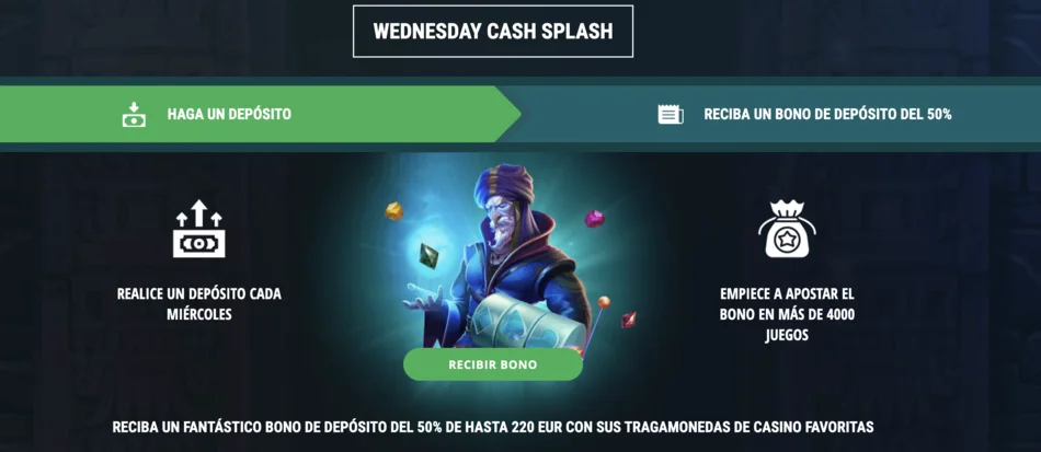 cash splash 22bet casino