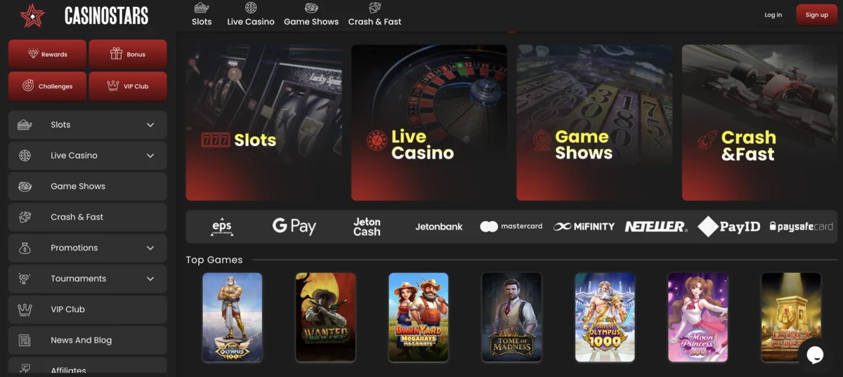 casinostars resena