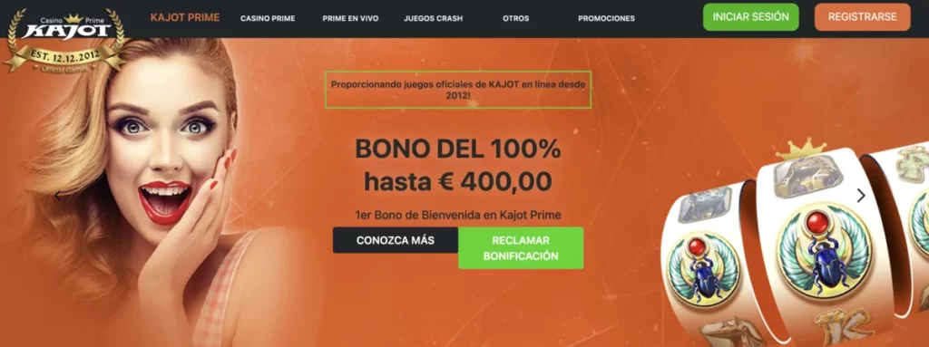 kajot casino bono