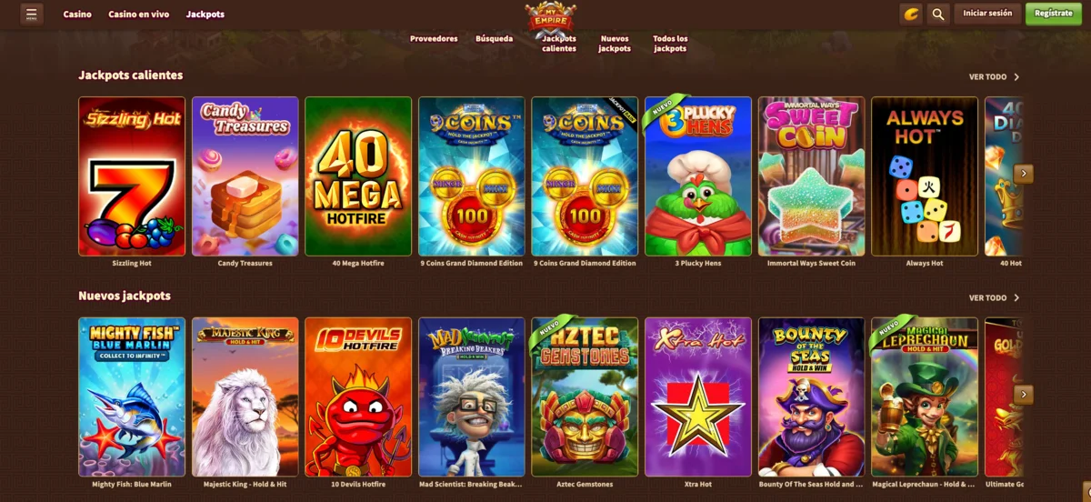 myempire casino