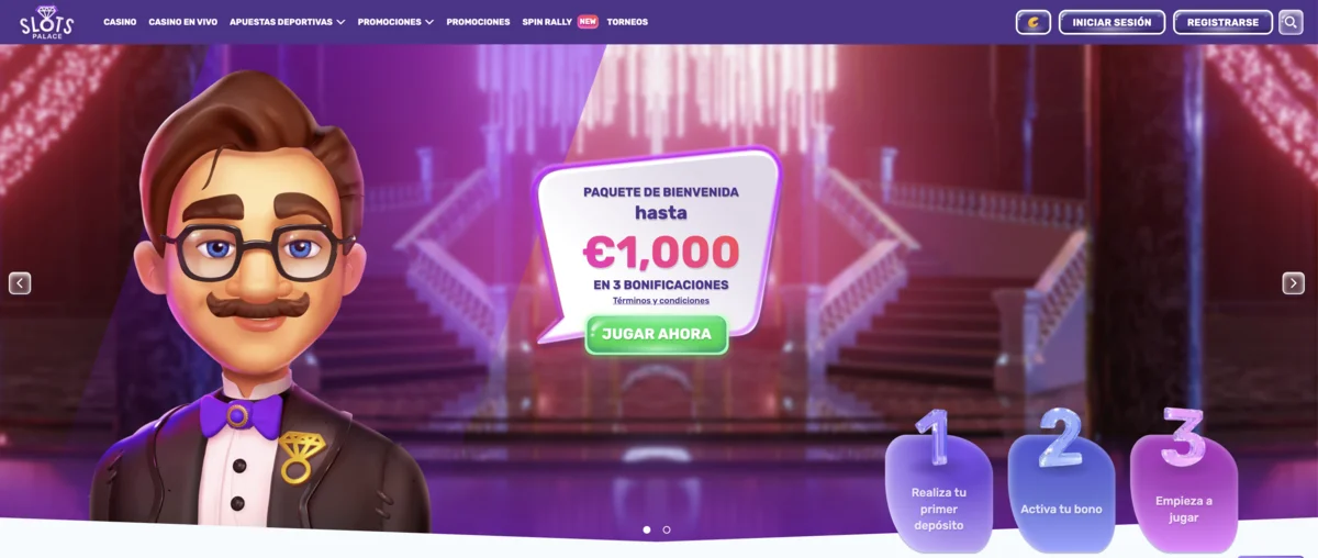 slotspalace casino resena