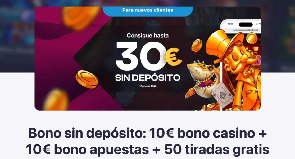 gran casino madrid 20 euros