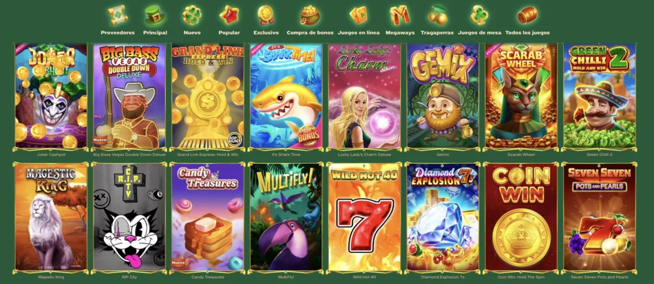 greenluck online casino