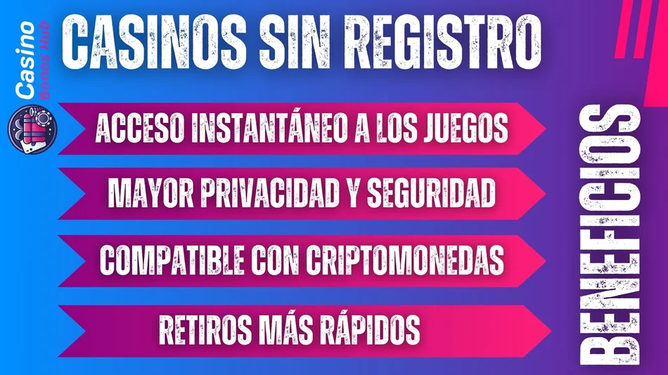 casinos sin registro españa