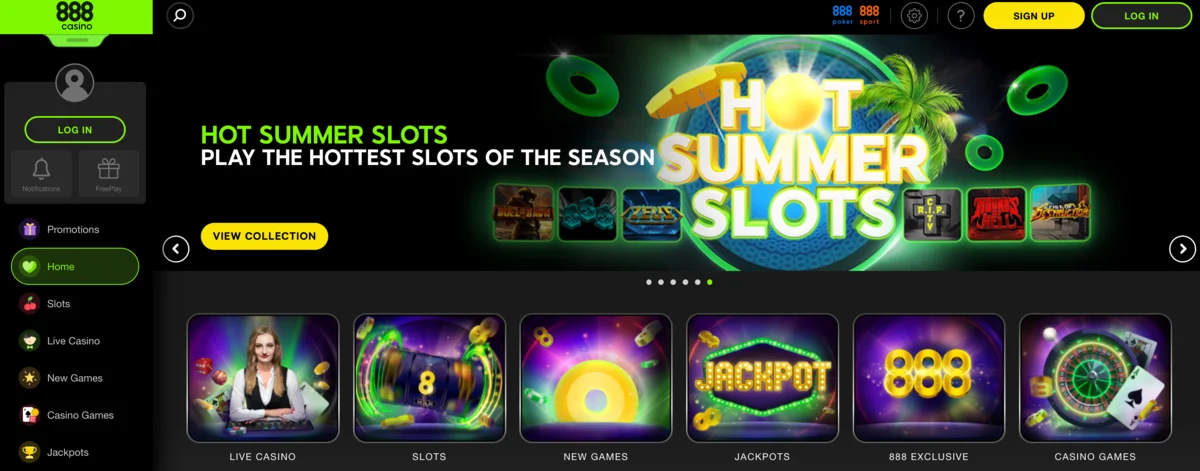888 casino online legales chile