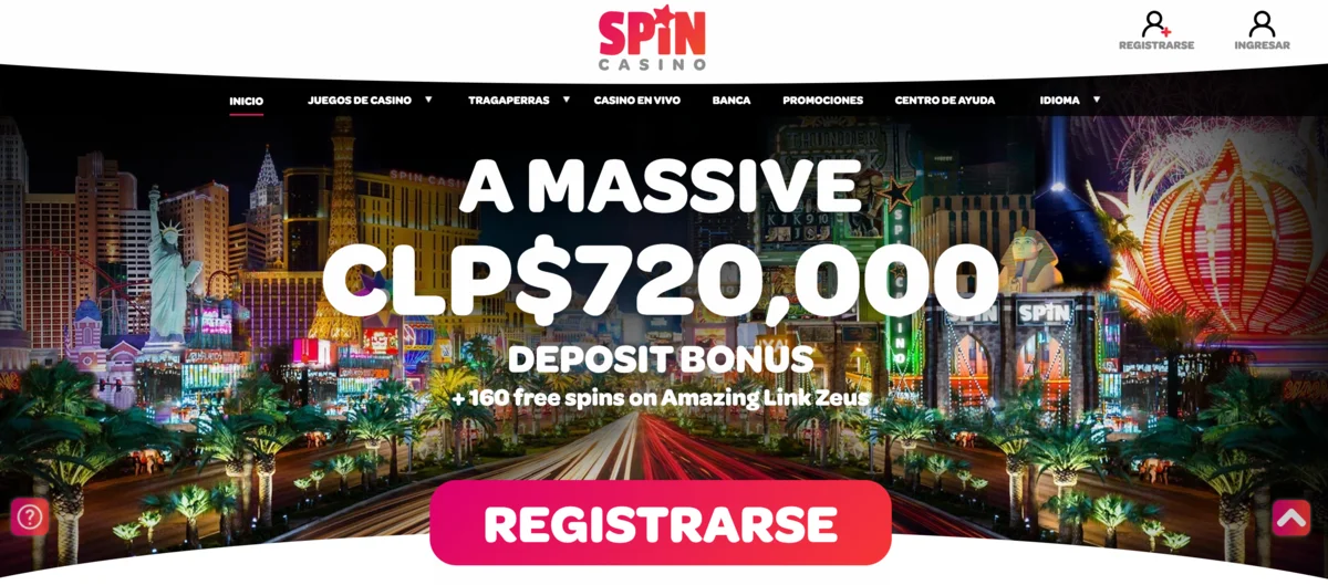 spin casino online legales chile
