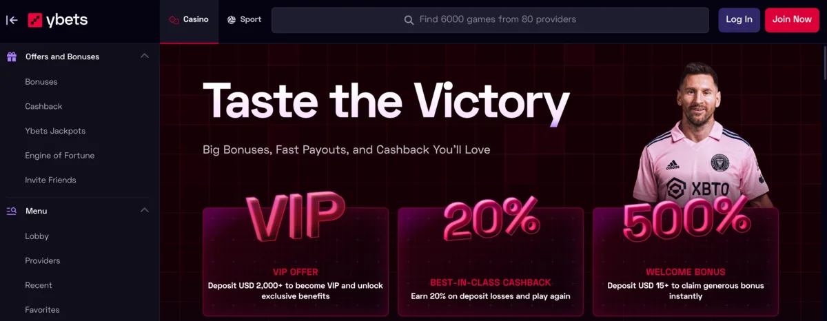 ybets casino